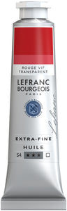 Lefranc & Bourgeois Extra-Fine Oil 40Ml Transparent Bright Red