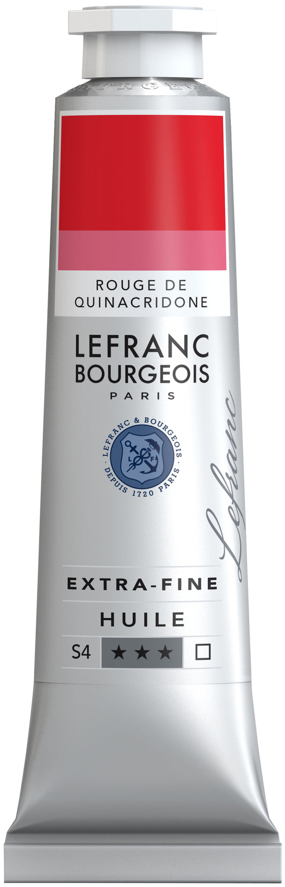 Lefranc & Bourgeois Extra-Fine Oil 40Ml Quinacridone Red