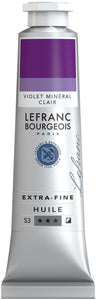 Lefranc & Bourgeois Extra-Fine Oil 40Ml Mineral Violet Light
