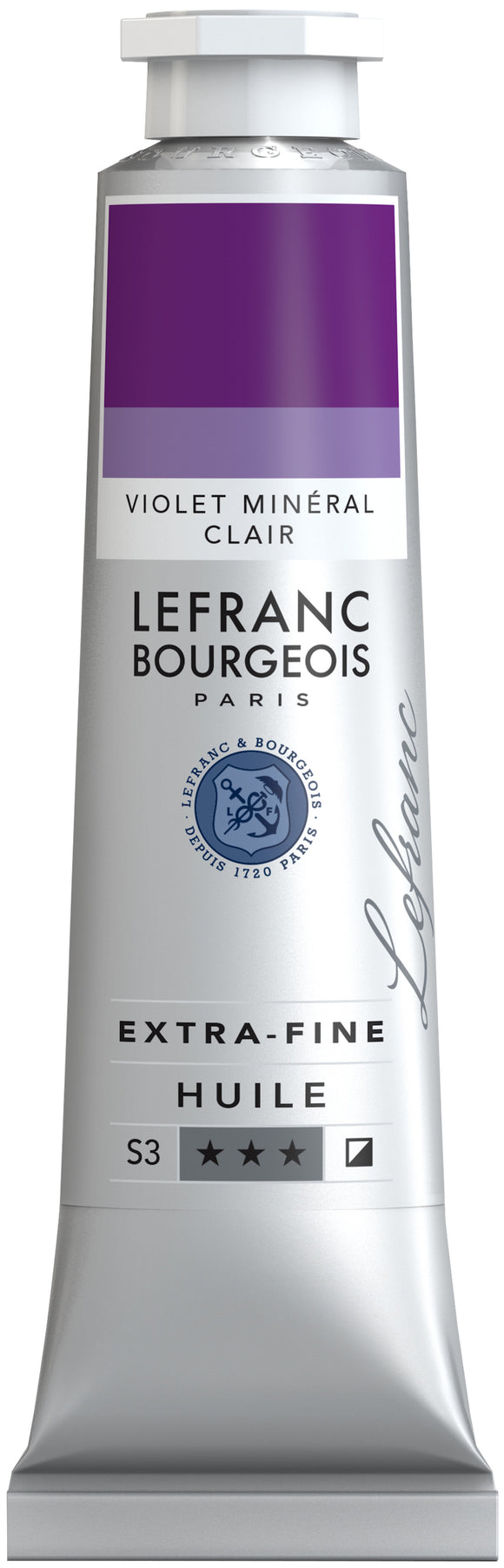Lefranc & Bourgeois Extra-Fine Oil 40Ml Mineral Violet Light