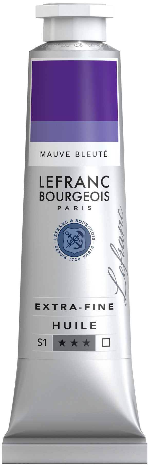 Lefranc & Bourgeois Extra-Fine Oil 40Ml Mauve Blue Shade