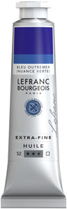 Lefranc & Bourgeois Extra-Fine Oil 40Ml Ultramarine Blue Green Shade