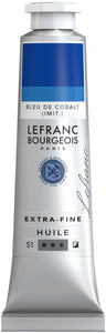 Lefranc & Bourgeois Extra-Fine Oil 40Ml Cobalt Blue Hue