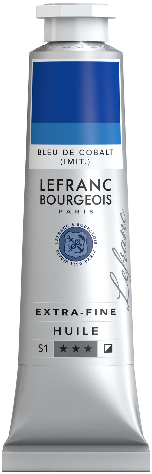 Lefranc & Bourgeois Extra-Fine Oil 40Ml Cobalt Blue Hue