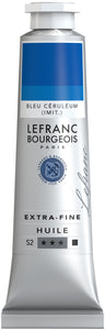 Lefranc & Bourgeois Extra-Fine Oil 40Ml Cerulean Blue Hue