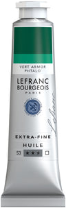 Lefranc & Bourgeois Extra-Fine Oil 40Ml Phtalocyanine Armor Green
