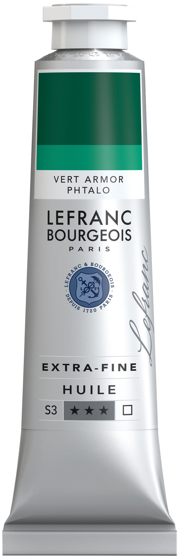 Lefranc & Bourgeois Extra-Fine Oil 40Ml Phtalocyanine Armor Green