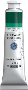 Lefranc & Bourgeois Extra-Fine Oil 40Ml Japanese Green Deep