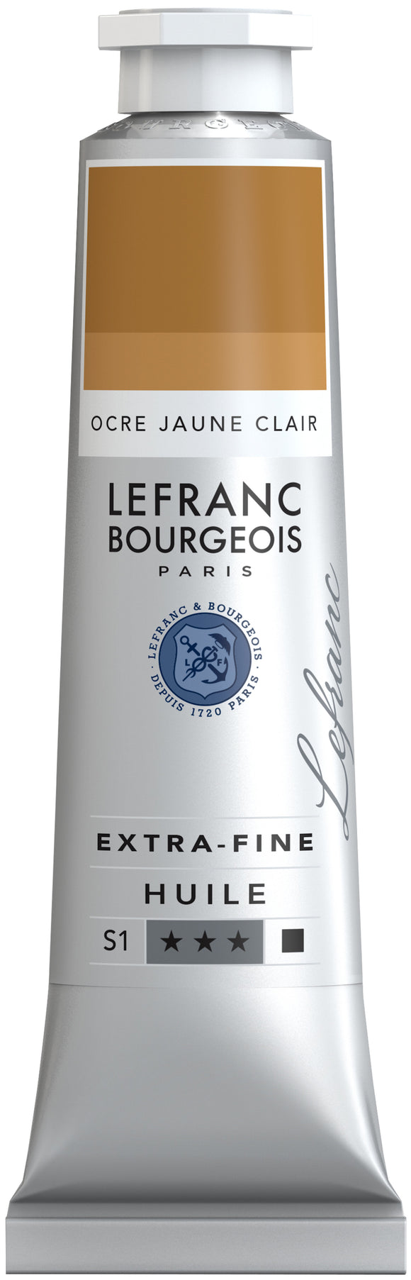 Lefranc & Bourgeois Extra-Fine Oil 40Ml Yellow Ochre Light