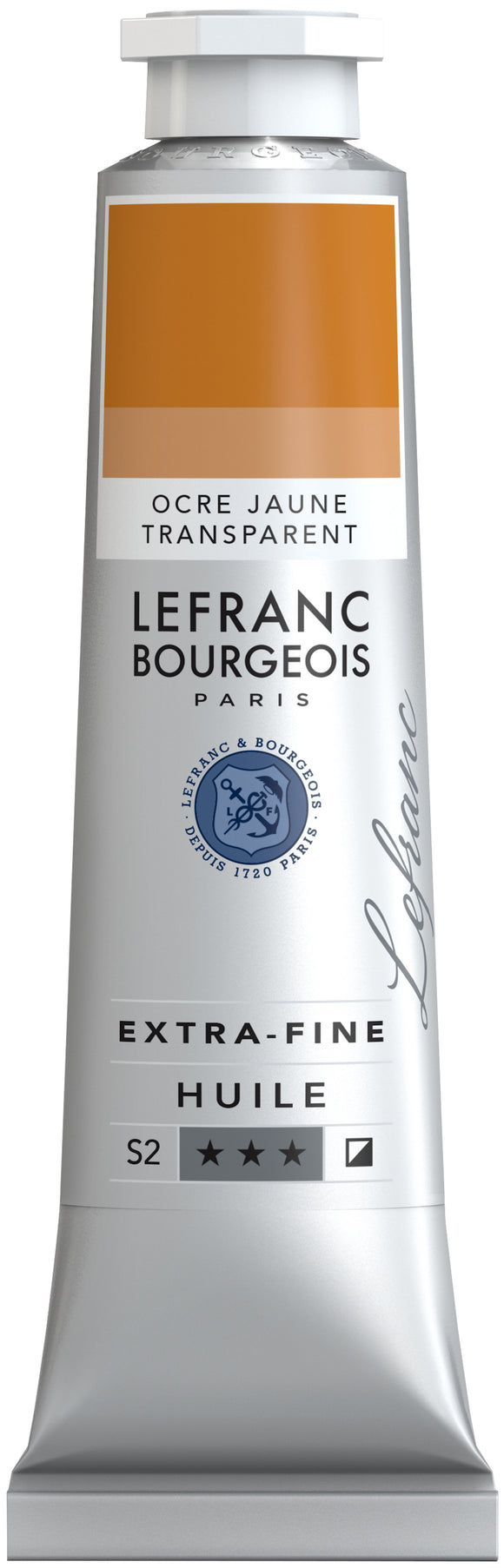 Lefranc & Bourgeois Extra-Fine Oil 40Ml Transparent Yellow Ochre
