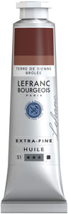 Lefranc & Bourgeois Extra-Fine Oil 40Ml Burnt Sienna