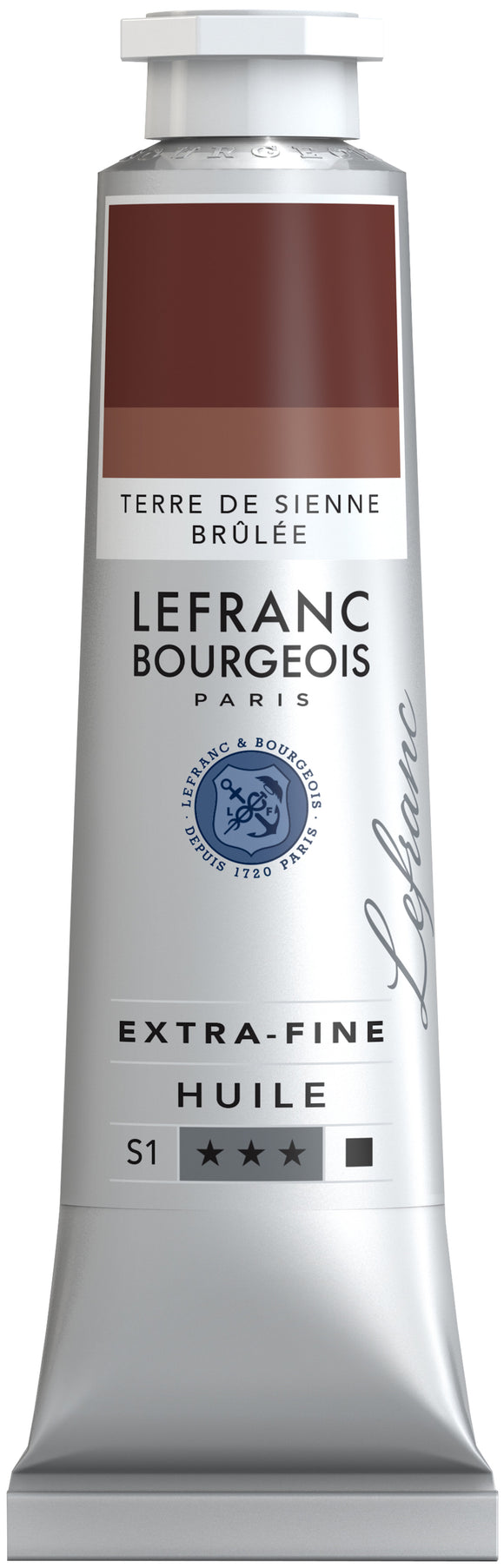 Lefranc & Bourgeois Extra-Fine Oil 40Ml Burnt Sienna