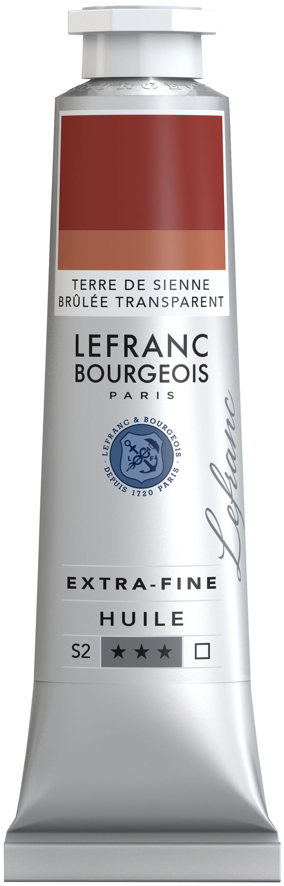 Lefranc & Bourgeois Extra-Fine Oil 40Mltransparent Burnt Sienna