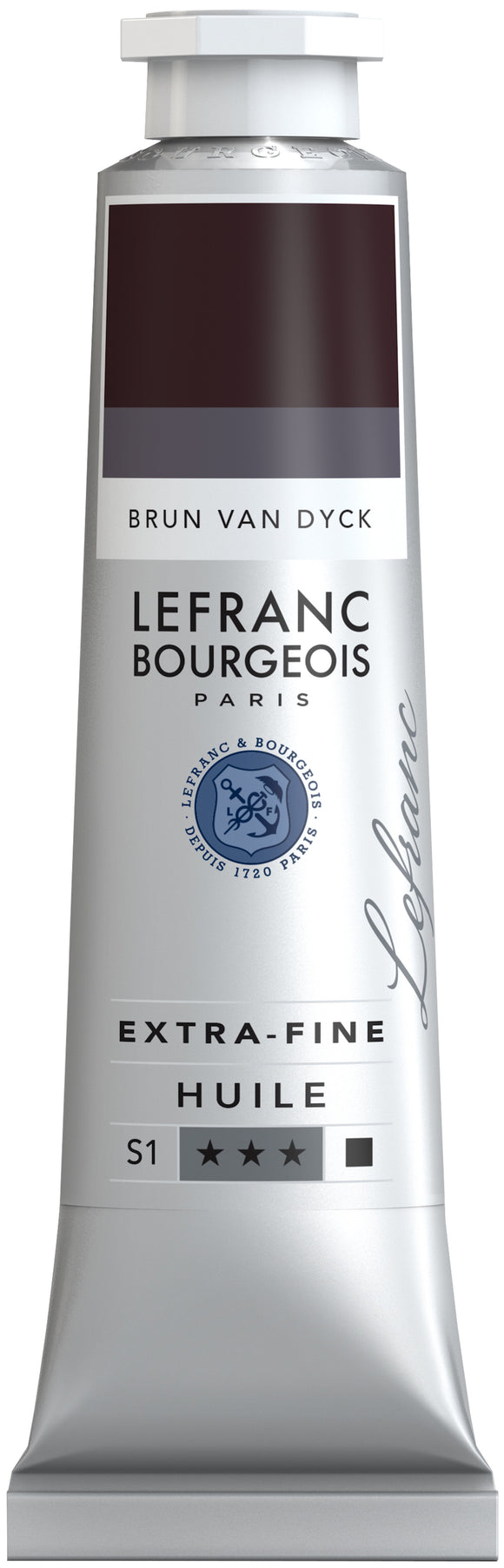 Lefranc & Bourgeois Extra-Fine Oil 40Ml Vandyke Brown