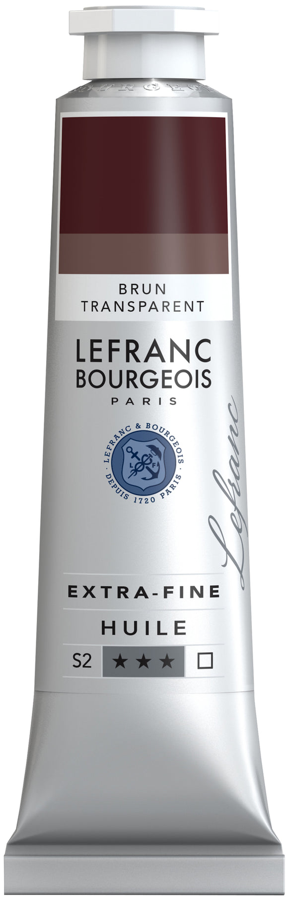 Lefranc & Bourgeois Extra-Fine Oil 40Ml Transparent Brown