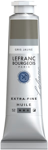 Lefranc & Bourgeois Extra-Fine Oil 40Ml Yellow Grey