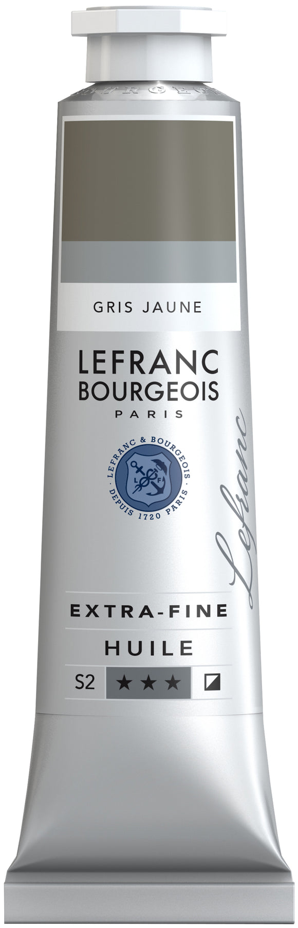 Lefranc & Bourgeois Extra-Fine Oil 40Ml Yellow Grey