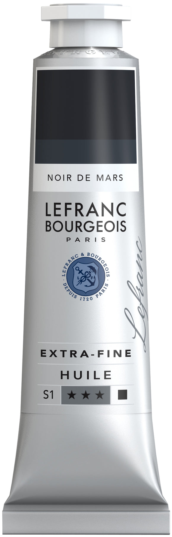 Lefranc & Bourgeois Extra-Fine Oil 40Ml Mars Black