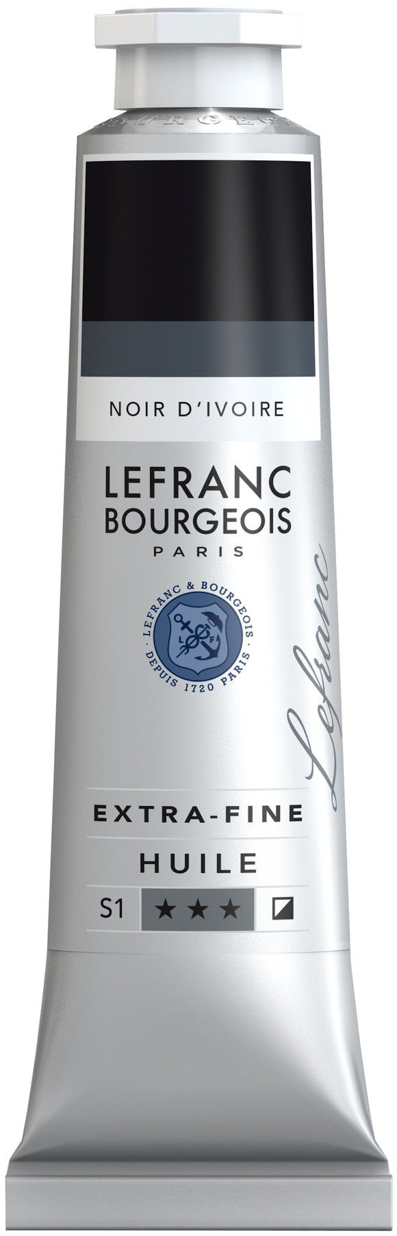 Lefranc & Bourgeois Extra-Fine Oil 40Ml Ivory Black