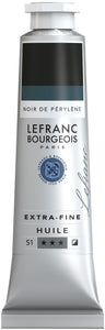Lefranc & Bourgeois Extra-Fine Oil 40Ml Perylene Black