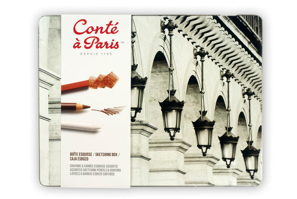 Conte A Paris Pastel Pencils The Sketching Box