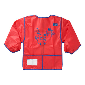 Lefranc & Bourgeois Spoty Plastic Education Apron, 18M-4Yrs, 86-102Cm, Long-Sleeved