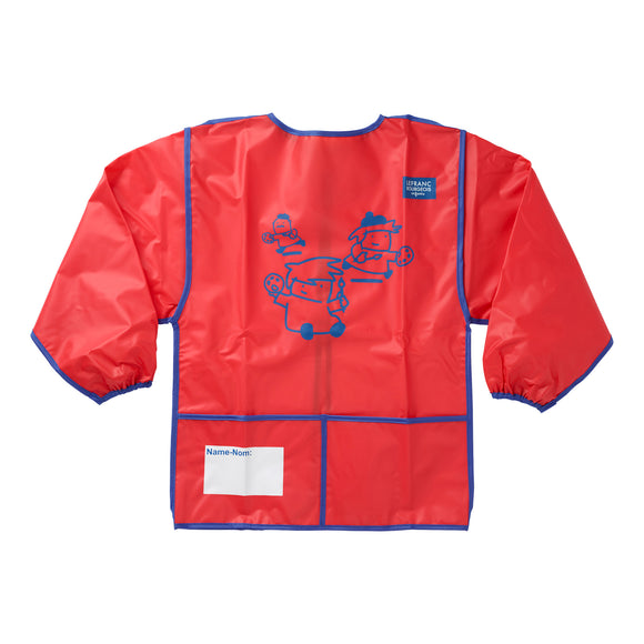 Lefranc & Bourgeois Spoty Plastic Education Apron, 18M-4Yrs, 86-102Cm, Long-Sleeved