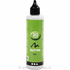 3D Liner, Silver, 100Ml