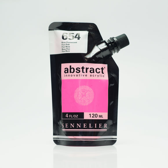 Sennelier Abstract 120Ml Fluorescent Pink