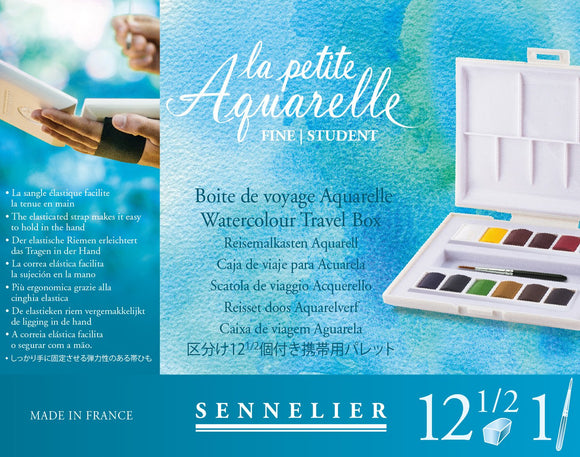Sennelier La Petite Watercolor Set 12 Half Pans