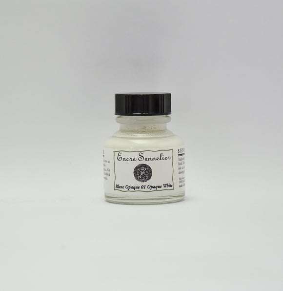Sennelier Shellac Ink 30 Ml, Opaque White
