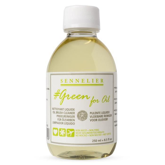 Sennelier Green For Oil Brush Cleaner - 250Ml