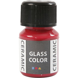 Glass Ceramic Paint Cermine Red 35 Ml