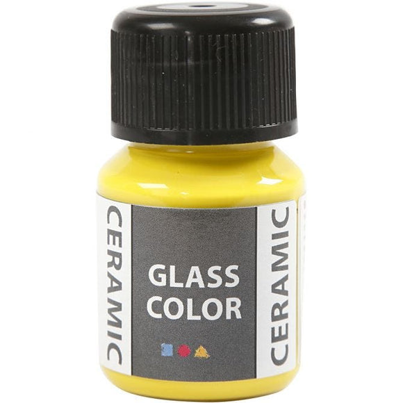 Glass Ceramic Paint Lemon Yellow 35 Ml