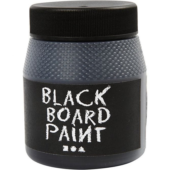 Blackboard Paint, Black, 250 Ml, 1 Tub