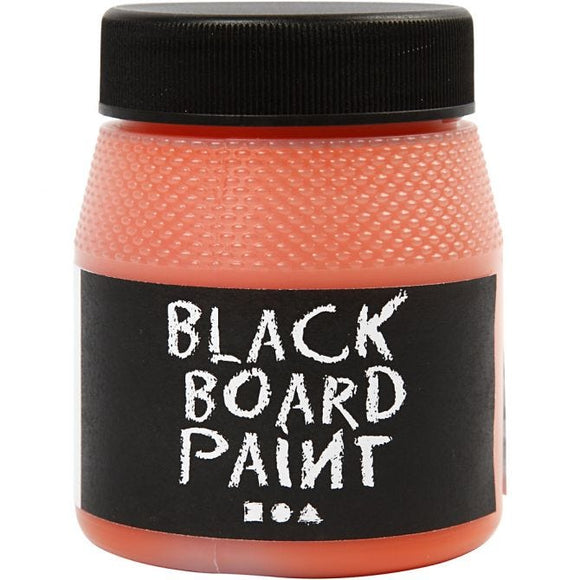 Blackboard Paint, Orange, 250 Ml, 1 Tub