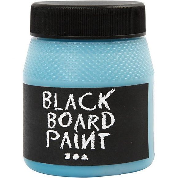 Blackboard Paint, Turquoise, 250 Ml, 1 Tub