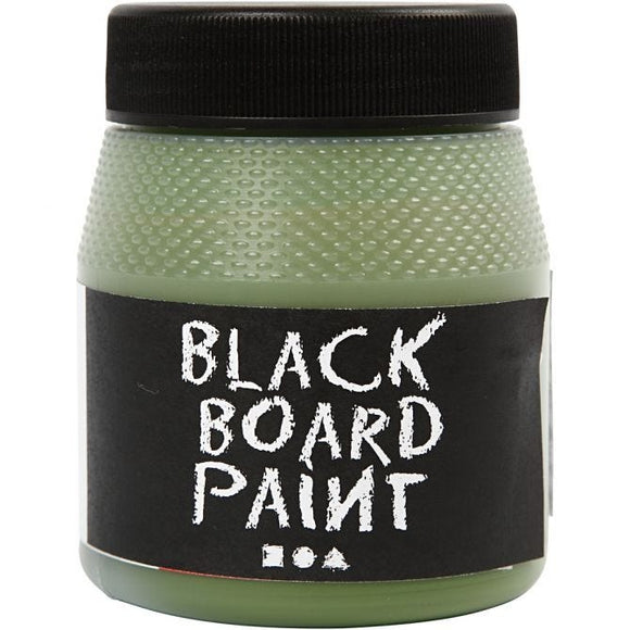 Blackboard Paint, Green, 250 Ml, 1 Tub