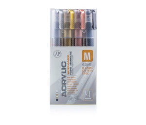 Montana Acrylic Marker Set Metallic 0.7Mm