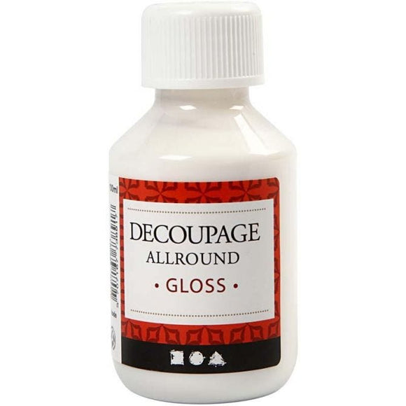 Decoupage Varnish, Glossy, 100Ml, 1 Bottle