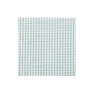 Aida Fabric, Size 50X50 Cm, White, 24 Squares Per 10 Cm , 1Pc