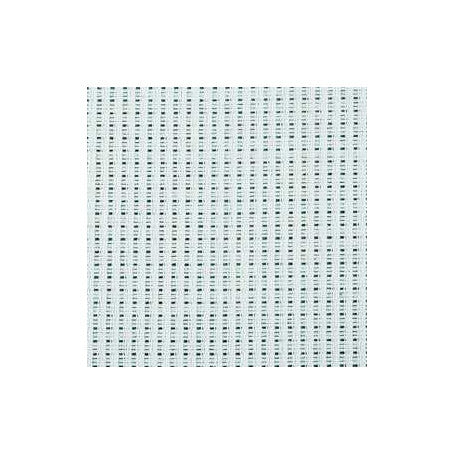 Aida Fabric, Size 50X50 Cm, White, 24 Squares Per 10 Cm , 1Pc