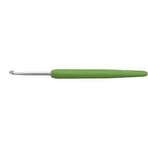 Crochet Hook, Size 3.5, L: 13.3 Cm, Lime Green, 1 Pc