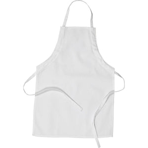 White Apron, Size 43X61 Cm,  210 Gm, 1Pcs