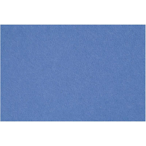 Craft Felt, 42X60 Cm, 3 Mm, Blue, 1 Sheet