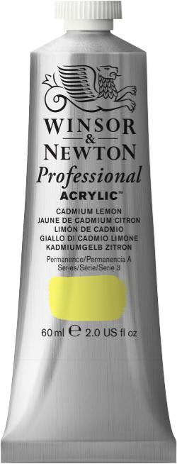 Winsor & Newton Artist Acrylic Colour 60Ml Cadmium Lemon