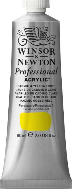 Winsor & Newton Artist Acrylic Colour 60Ml Cadmium Yellow Light