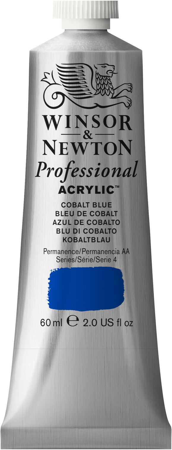 Winsor & Newton Professional Acrylic Colour 60Ml Cobalt Blue
