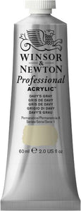 Winsor & Newton Artist Acrylic Colour 60Ml Davys Grey