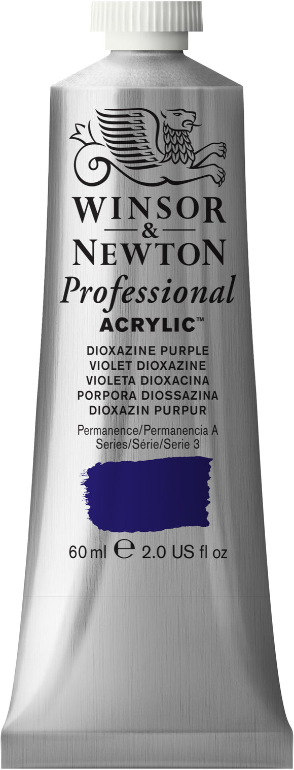 Winsor & Newton Professional Acrylic 60Ml Dioxazine Purple